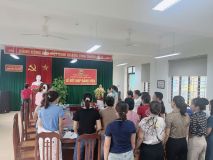 Lễ kết nạp Đảng viên mới
