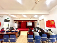 Trường MN Tân Ước tham gia gia bồi dưỡng Công nghệ số