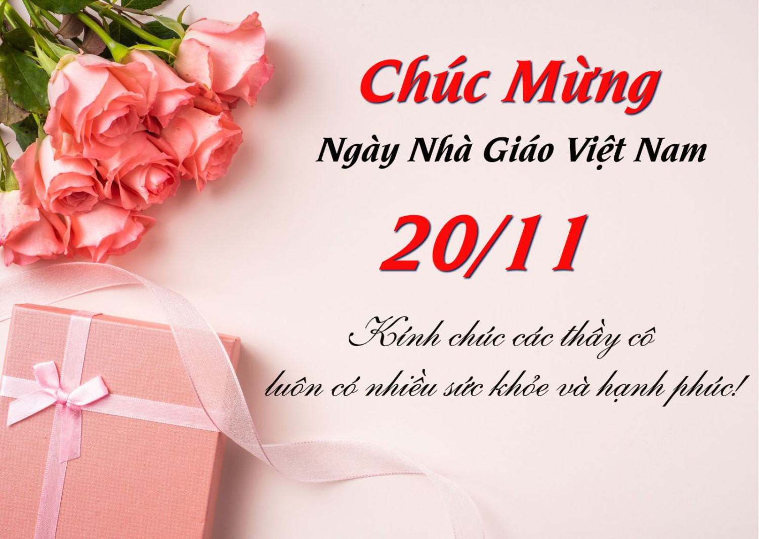 Kỷ niệm Ngày Nhà giáo Việt Nam 20 - 11